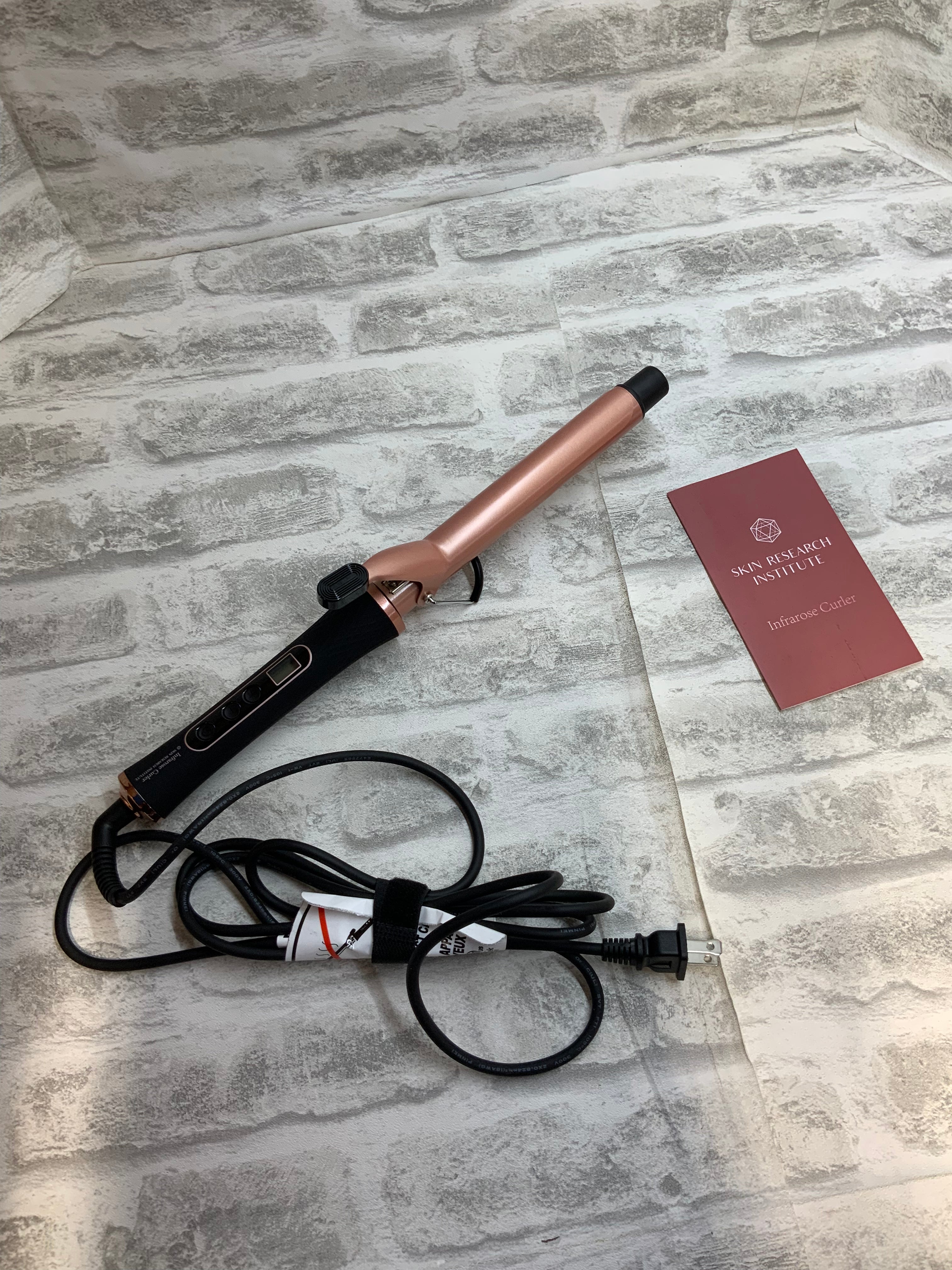 SRI Infrarose Infrared Curling Iron, Reduced Damage & Frizz (7546467090670)